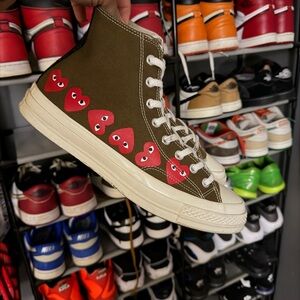 VNDS 2019 Commes des Garçons Play x Converse Chuck 70 High Sz 10